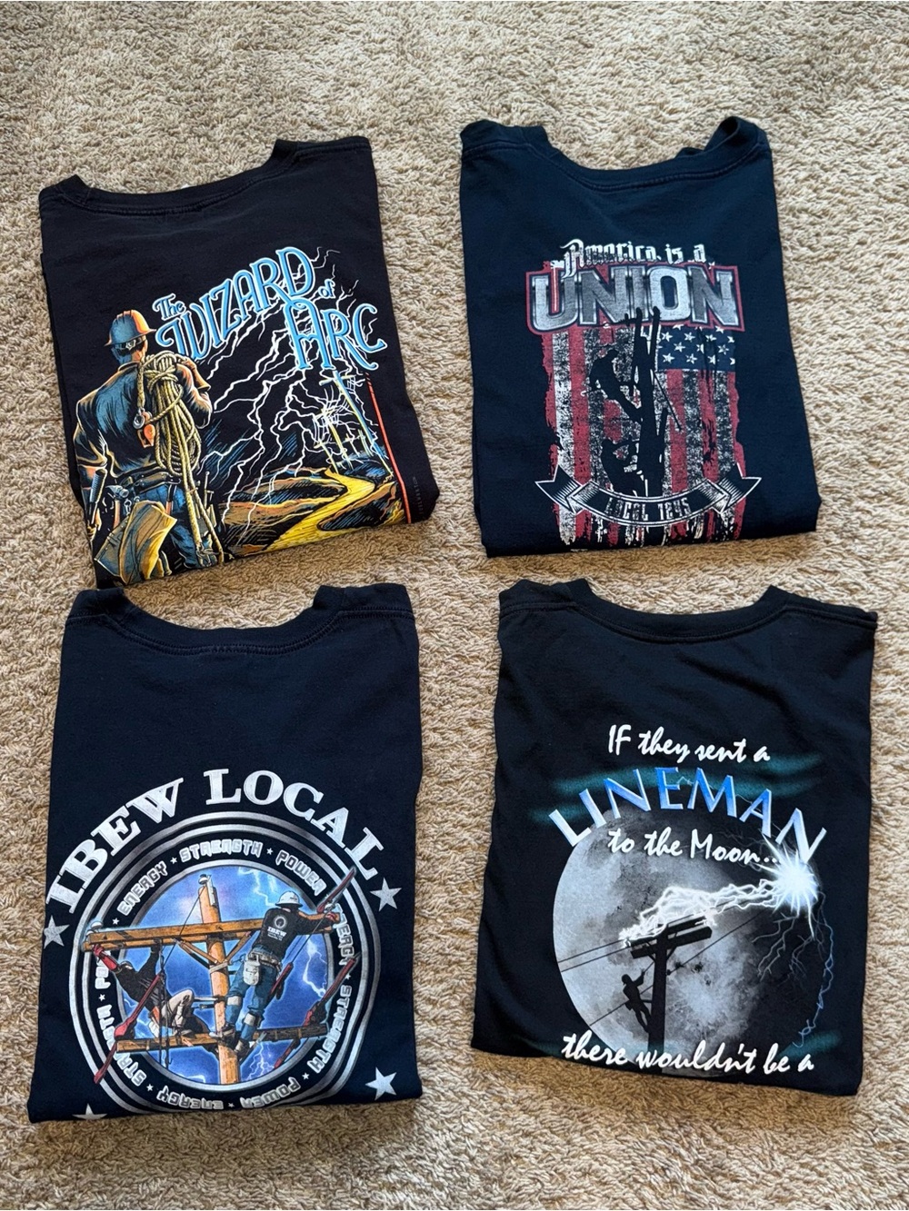 IBEW LOCAL 1245 Long Sleeves Tee Bundle